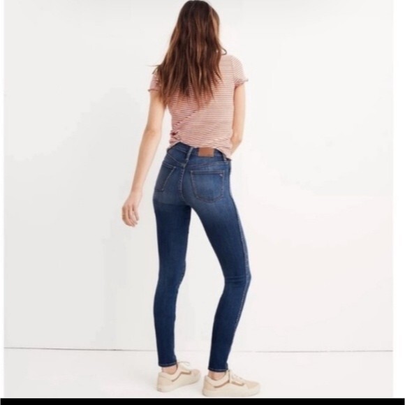 Madewell 9” High Rise Skinny Jeans size 25 - Picture 3 of 9